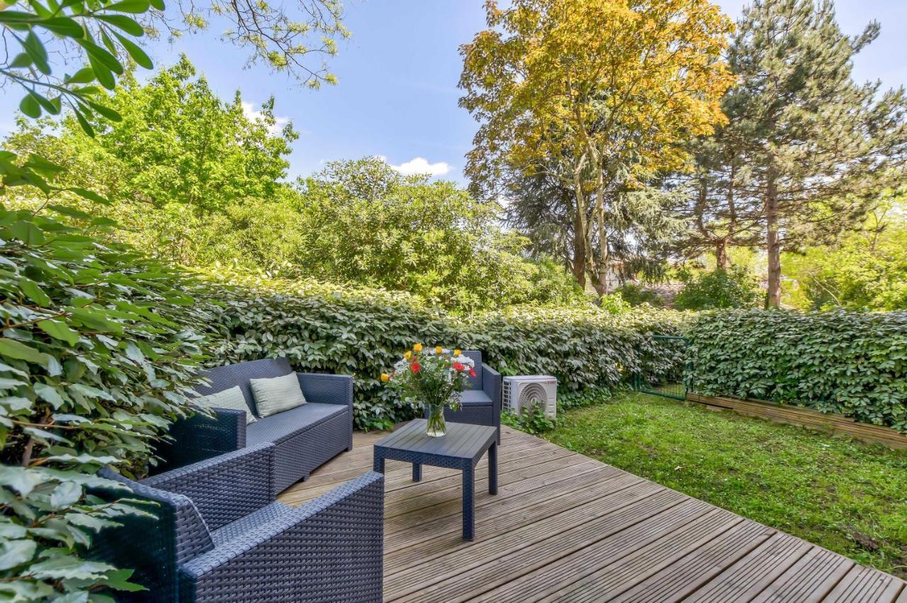 T2 jardinet avec piscine, parking et tennis Toulouse Buitenkant foto